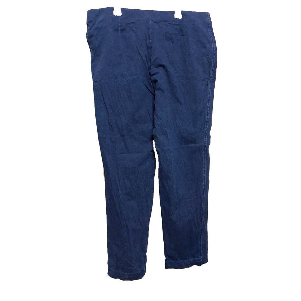 Purejill J.Jill Slim Leg Indigo Knit Jeans Pull On Pants Size Large Dark Wash